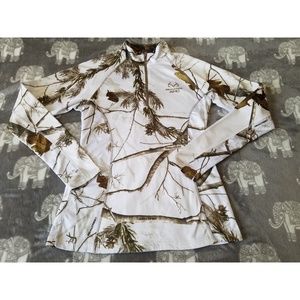 White Camo Realtree Pullover